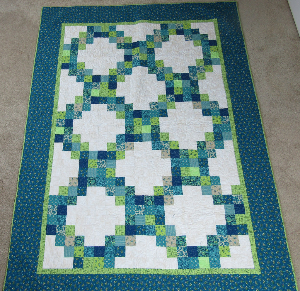 Lexington Lime Twist 53"x 72"