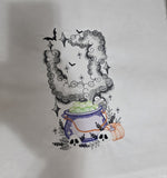 Halloween Embroidered Blocks- 10