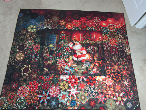 Christmas One Block Wonder 66"x 75"