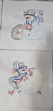 Christmas Embroidery Blocks - 10 Blocks