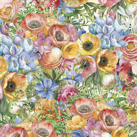Packed Floral- Tranquil Bloom