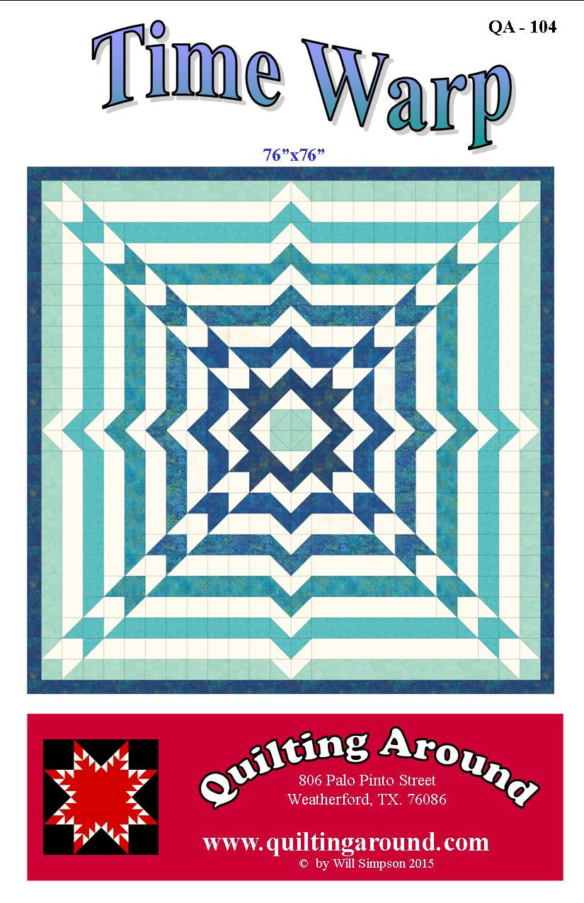 Time Warp Pattern – Quilting Around